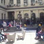 Toma en el Carlos Pellegrini y el Nacional Buenos Aires por la Ley de Financiamiento Universitario