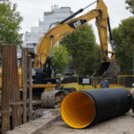 Alivio para Liniers: finalizan una obra pluvial clave sobre la calle Ercilla