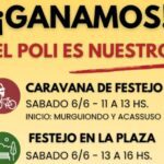 Tras la victoria judicial, los vecinos de Liniers festejan el freno a la privatización del Poli