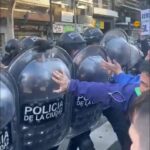 Un chico de 15 años fue herido tras un operativo policial durante una protesta de los Metrodelegados